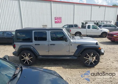 2019 Jeep Wrangler Unlimited Sport S 4X4 из США, поврежденный, VIN 1C4HJXDG1KW536262